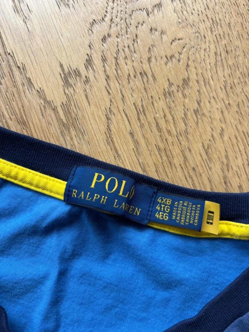 Polo ralph lauren big and tall colorblock t-shirt mens 4x